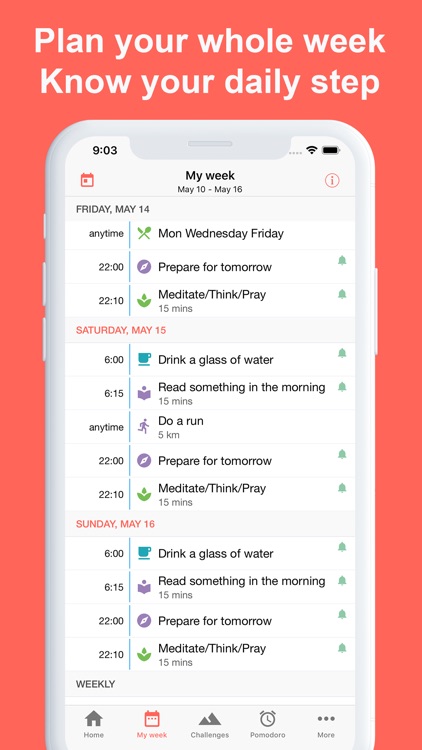 Daily Routine - Plan Your Life