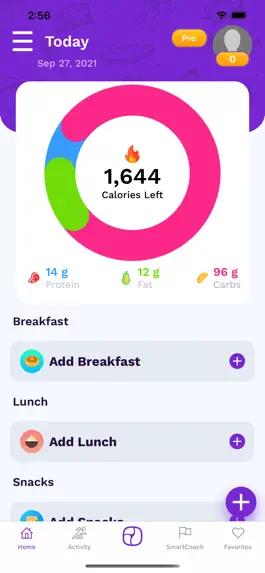 Game screenshot SmartPlate | #1 Food Tracker mod apk