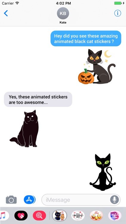 Black Cat Sticker!