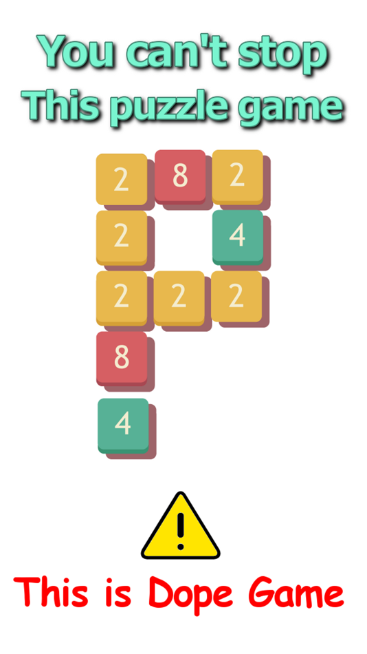 #5. Pow2 -Make 2048 Puzzle (iOS) 由: Koji Sato