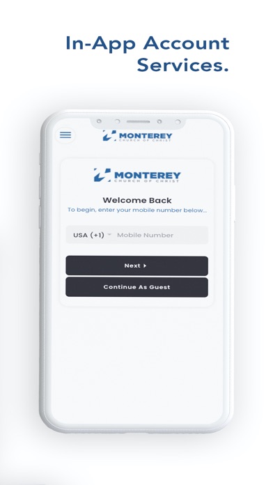Monterey Church of Christ Screenshot