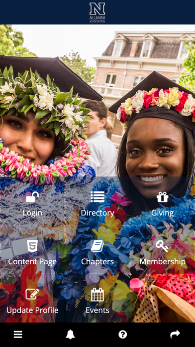 Nevada Alumni App Screenshot