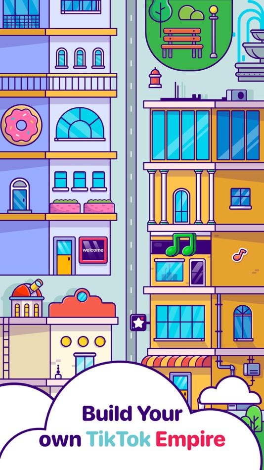 #1. TikHouse: Clicker Idle Game (iOS) By: POKET APPS, OOO