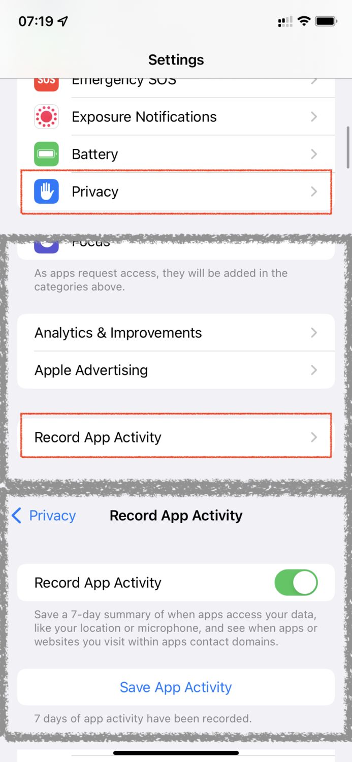 App Activity Viewer