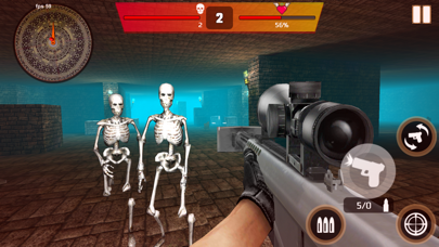 Gun War Skeletons: Shooting Screenshot