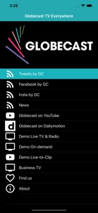 Globecast TV Everywhere screenshot #1 for iPhone