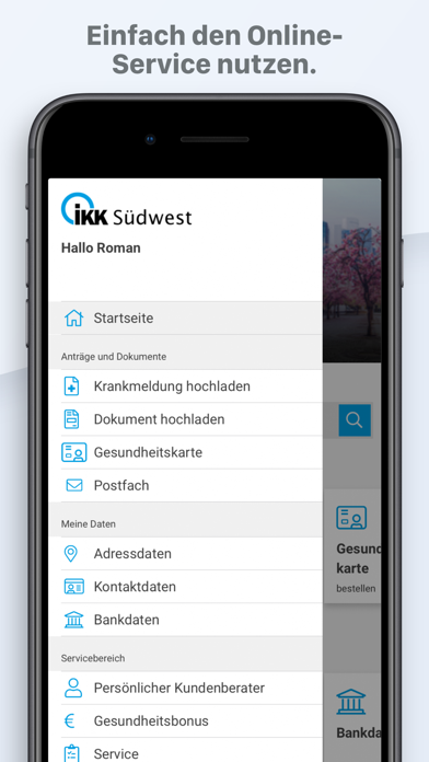 IKK Südwest Screenshot