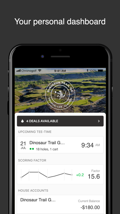 Screenshot #2 pour Dinosaur Trail Golf