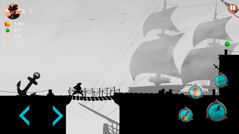 #7. Arrr! Pirate Ship Arcade Game (iOS) 由: One Up Games Studio