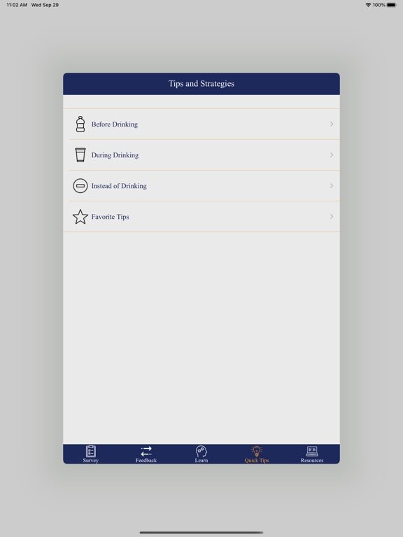 Screenshot #6 pour Alcohol Use & Misuse