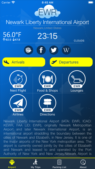 Newark Airport (EWR) + Radarのおすすめ画像1