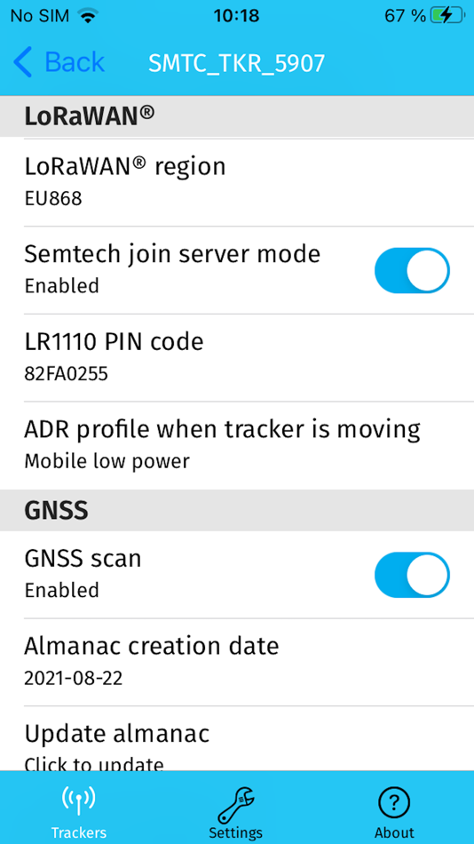 #3. LoRa Edge™ Config (iOS) Bởi: Semtech Corporation