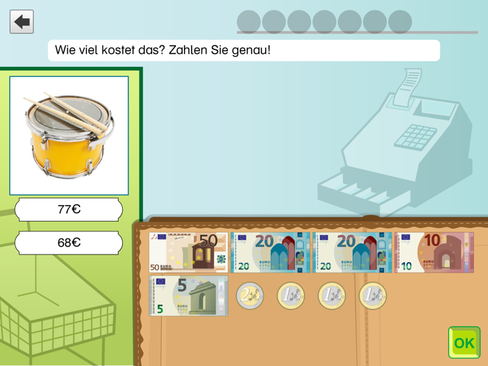 Einkaufen mit dem Euro PRO