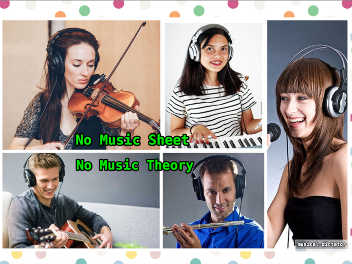 Musical Dictator - Sung Notes