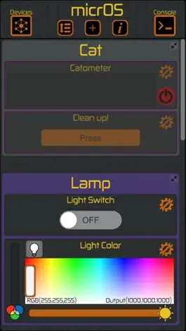 Game screenshot micrOS Client mod apk
