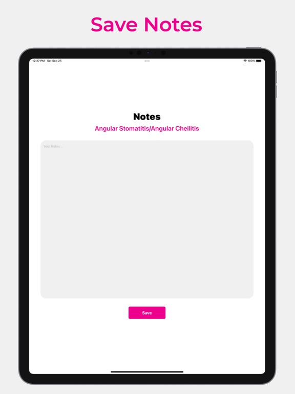 LB Medical Causes & DDx iPad screenshot 6 - Medical app