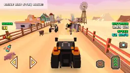 Game screenshot Pixel Farm Racing & Simulator apk