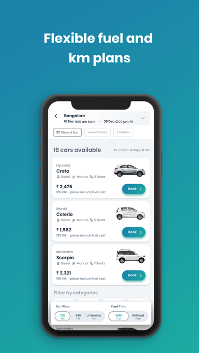 Revv - Self Drive Car Rental Screenshot
