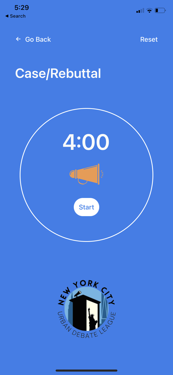 NYCUDL Debate Timer