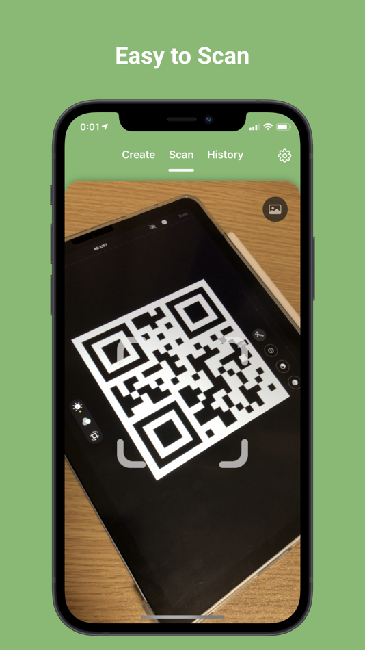 #2. Colorful - Simple QR Code App (iOS) 由: Kaito Hattori