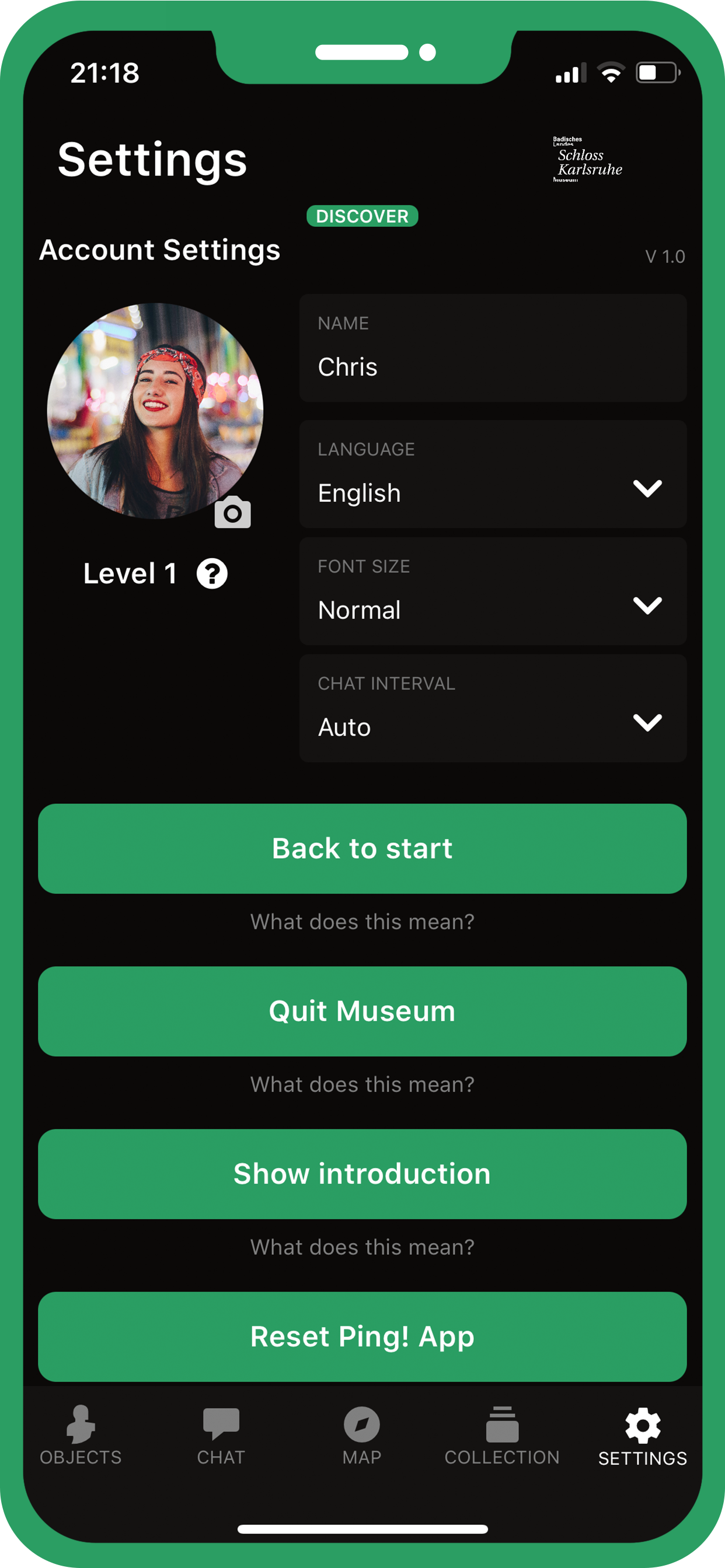 Ping! The Museum App
