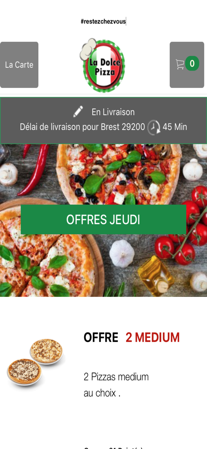 La dolce Pizza Brest