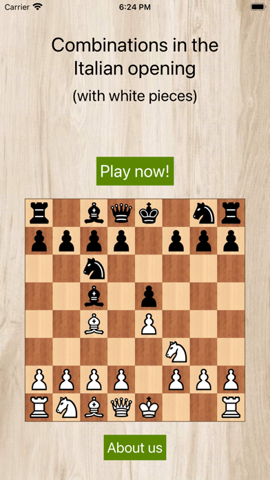 Chess - Italian Opening Screenshot