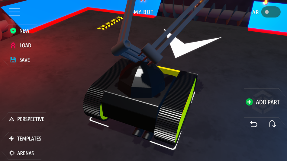 #8. Bot Brawlers (iOS) Podle: Andrew Spalato