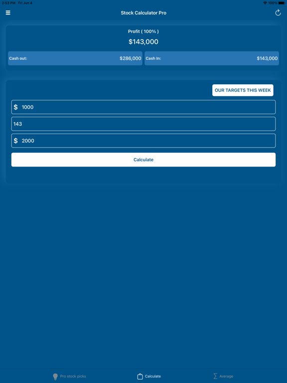 Screenshot #5 pour Stock Calculator Pro