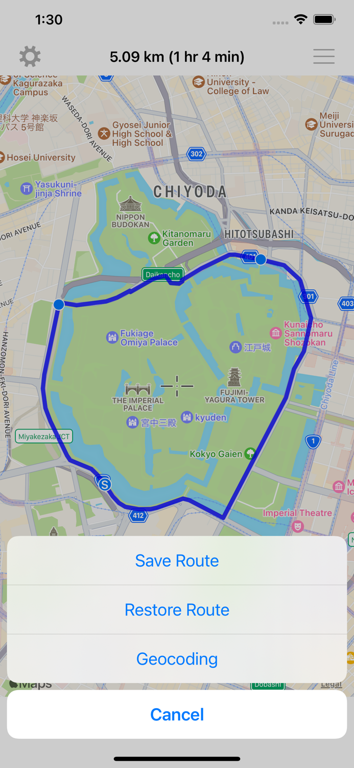 Walk Route Generator