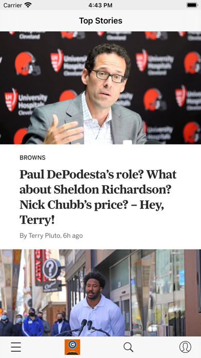 Browns News Screenshot