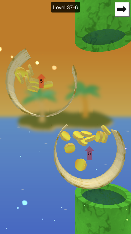 #6. Don't Drop Me - 3D games (iOS) Podle: KAZUYA KAMIOKA