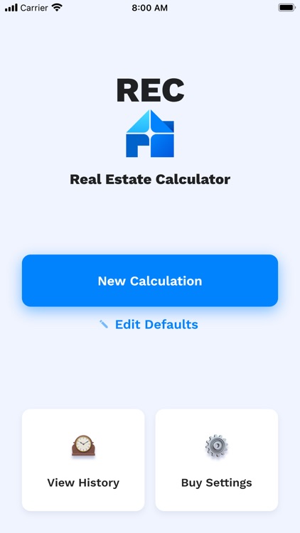 Quick Real Estate Calculator