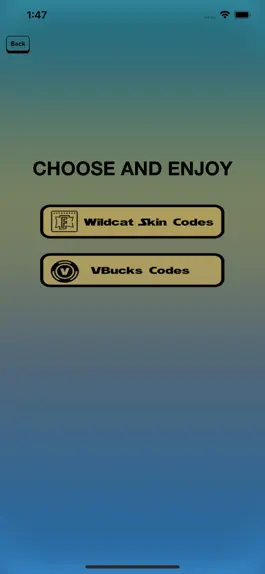 Game screenshot VBucks Options for Fortnite apk