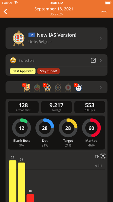 iArcheryStats Screenshot