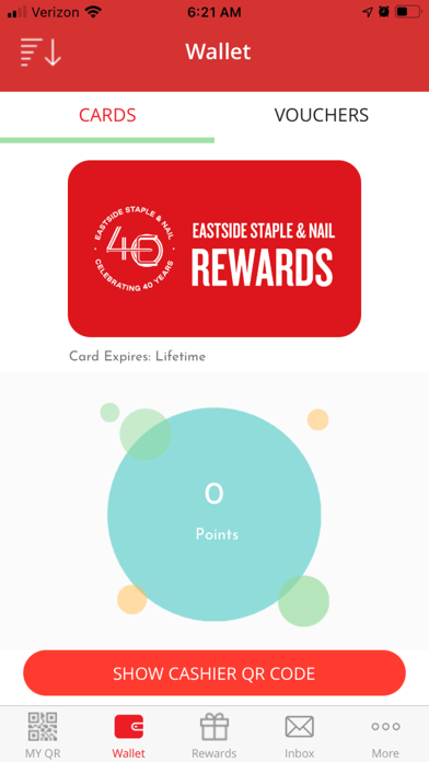 Eastside Staple & Nail Rewards Screenshot
