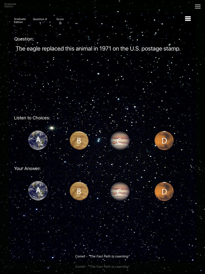 Graduate - Comet Spelling