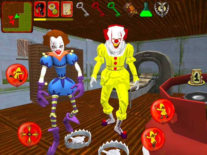 Clown Brothers Neighbor Escape