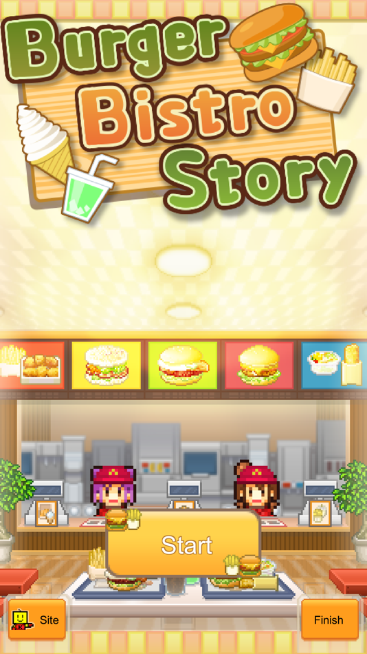 #5. Burger Bistro Story (iOS) 由: Kairosoft Co.,Ltd