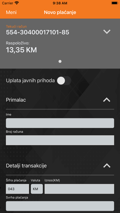 Nasa Banka Mbank Screenshot