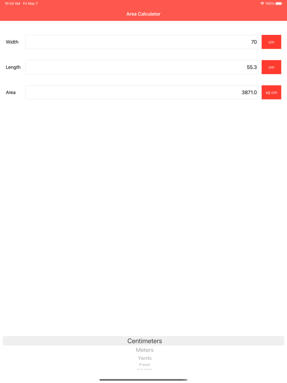 Area Calculator Fast screenshot 2