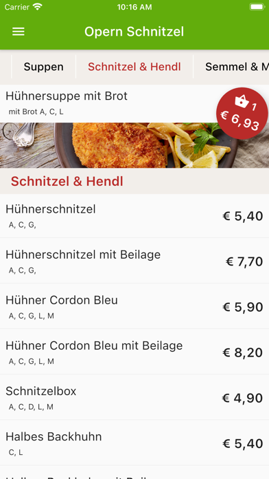 Screenshot #2 pour Opern Schnitzel Wien