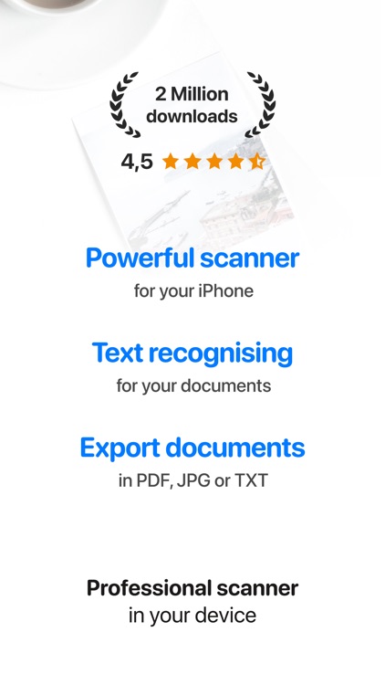 iScan - PDF & Document Scanner