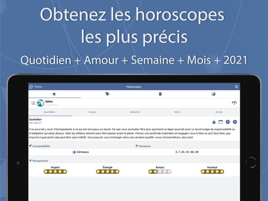 Screenshot #4 pour Astrolis - Horoscopes et Tarot