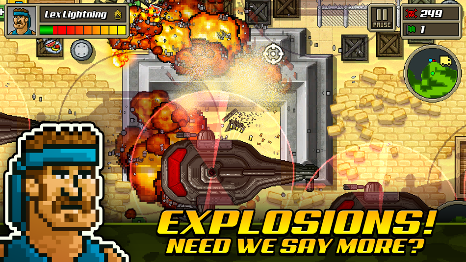 #1. Kick Ass Commandos (iOS) 由: Anarchy Enterprises