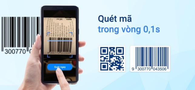 Quét mã vạch & đọc mã qr