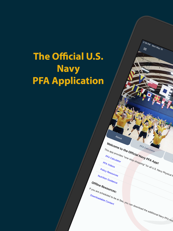 Screenshot #4 pour Official Navy PFA