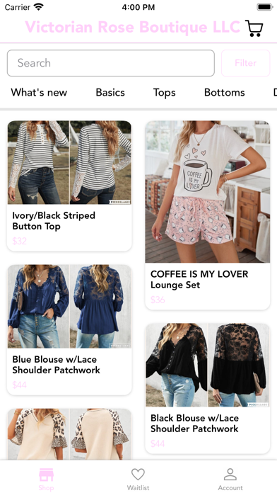 Victorian Rose Boutique LLC Screenshot