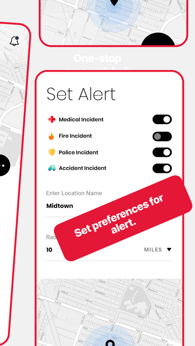 Houston Incident Alerts Screenshot