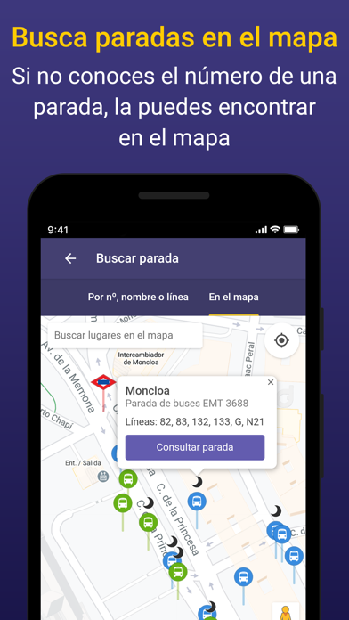 Madrid Bus Metro Cercanías Screenshot